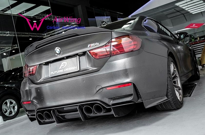 F32 – PSM style Carbon Trunk Spoiler 01